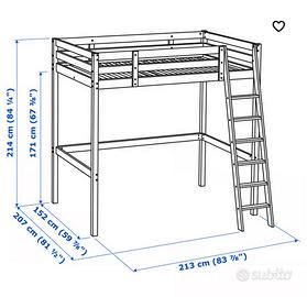 Struttura letto Ikea