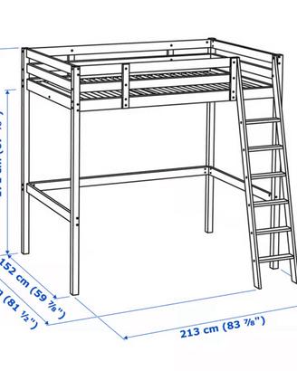 Struttura letto Ikea