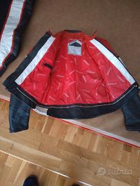 tuta moto in pelle