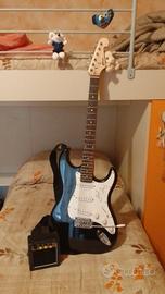 Chitarra Tiger autografata da Stef Burns