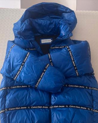 Piumino Calvin Klein Jeans blu uomo