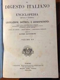 DIGESTO ITALIANO NUOVO DIGESTO E NUOVISSIMO DIGEST