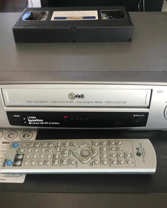 Videoregistratore lg a cassetta funzionante