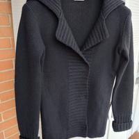 cardigan nero caldo 