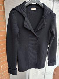 cardigan nero caldo 