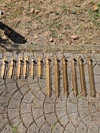 Serrature stile antico in ottone per scuri