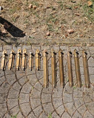 Serrature stile antico in ottone per scuri