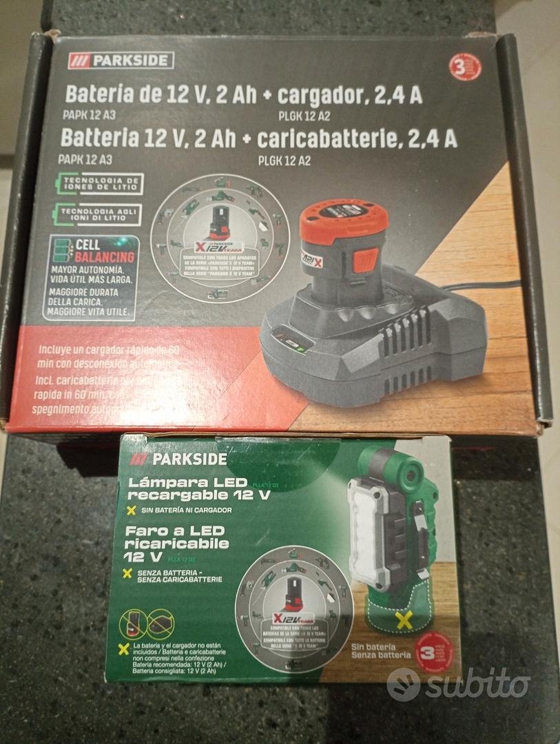 Torcia LED+ kit batteria parkside - Giardino e Fai da te In vendita a Roma