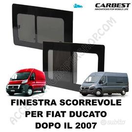FINESTRA SCORREVOLE IN VETRO CARBEST PER FIAT DUCA
