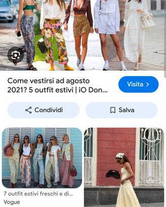 abbigliamento estivo donna