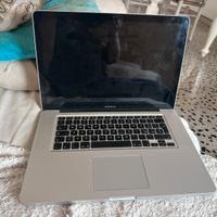 MacBook Pro 17 pollici non funzionante