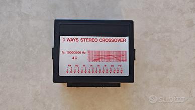 Filtro Crossover Stereo 3 Vie 4 Ohm