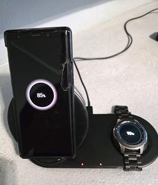 Galaxy note 9 512GB, galaxy watch e base ricarica