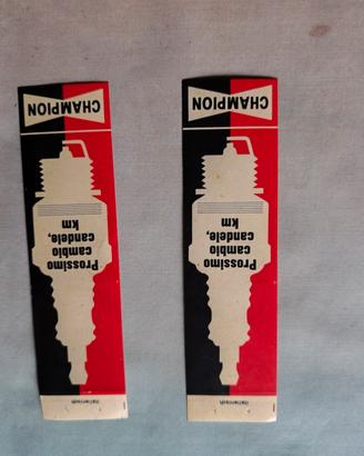 Adesivo vintage anni 70 80 champion 