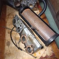 Blocco filtro e carburatori dell'orto per alfa rom