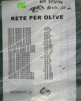 Teli raccolta olive