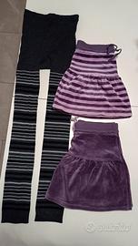 Lotto abbigliamento bambina 12 anni 