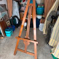 Cavalletto per quadri antico