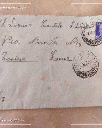 busta da lettera del 1939
