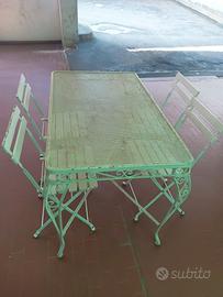 tavolo da giardino/terrazzo