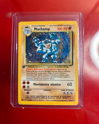 Machamp Holo 1 edizione
