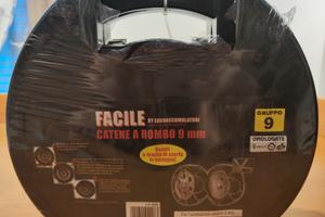 Catene da neve 9mm nuove