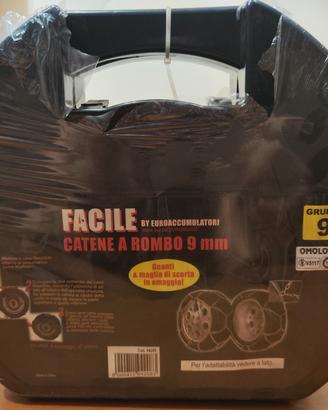 Catene da neve 9mm nuove