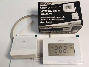 termostato digitale wirless Bravo Glam