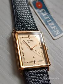Citizen placcato oro anni 90 - nuovo 