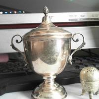 zuccheriera in argento bollatto pi 5 pinze per lum