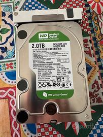 HDD WD Green 2TB + Box Icy Dock