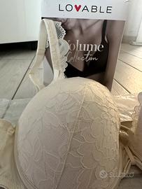 Reggiseno in pizzo bianco latte