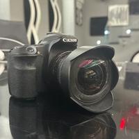 Canon EOS 60D + obiettivo 14mm