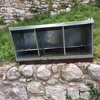 casetta uova tre scomparti