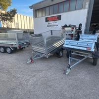 PROMO RIMORCHIO PORTA TUTTO SPONDE A RETE ELLEBI