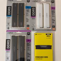 RAM DDR5 32gb / 48gb Kit 6000Mt/s