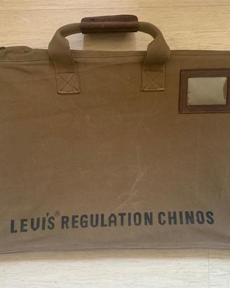 BORSA BORSONE LEVI'S PORTA DISEGNI PORTA VESTIARIO