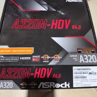 scheda madre asrock a320m HDV r4.0