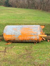 Cisterna in acciao per autoclave