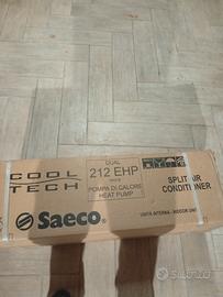 condizionatore pompa di calore Saeco nuovo con due