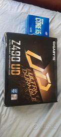 Cpu Intel i5 10500 + Mb  Gigabyte Z490 UD usati