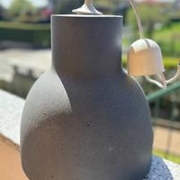 Lampadari sospensione cemento grigio