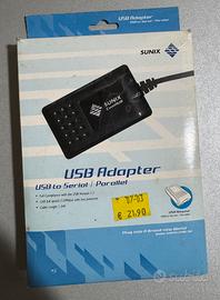 Adattatore Sunix UTP1025B USB to Serial/Parallel