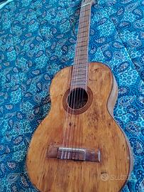 Chitarra classica d'epoca Alfredo Mompò
