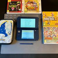 New Nintendo 3DS XL Blu con 4 giochi Originali Cus