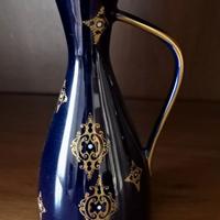 Vasetto in porcellana, autentico blu cobalto