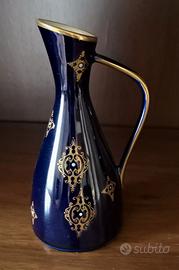 Vasetto in porcellana, autentico blu cobalto