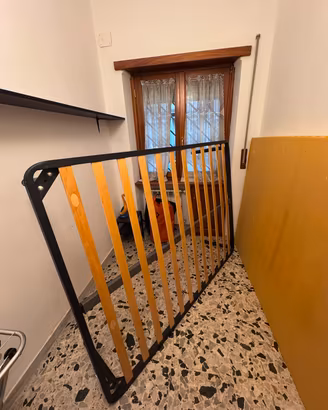 Rete letto piazza e mezzo con materasso