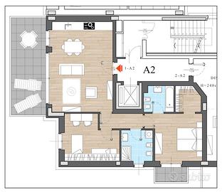 TRILOCALE-Firenze C di Marte-LIBERO DISPONIBILE