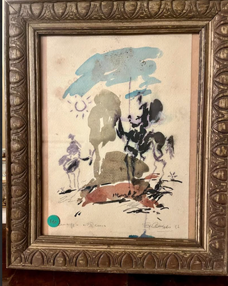 PREZIOSOdisegno/operOMAGGIOaPICASSOfirmatoPRIMI900